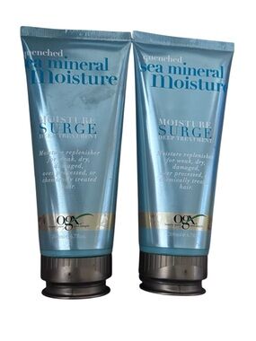2x OGX Sea Mineral Moisture SURGE Deep Treatment 6.7 Oz